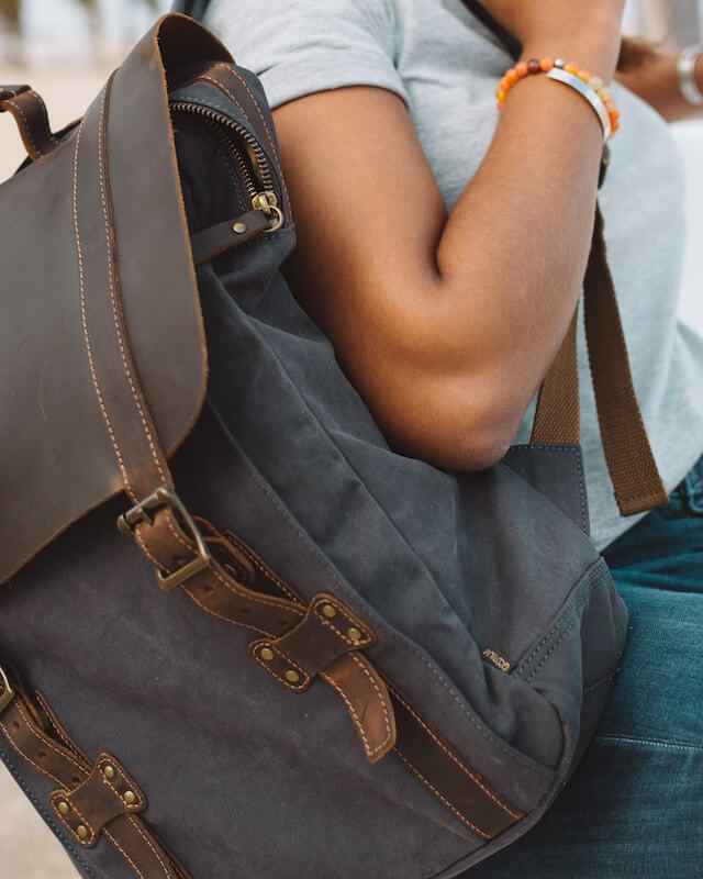 clean laptop backpacks of different materials